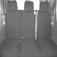 Caltrend stražnji split klupa neoprenske poklopce sjedala za 2004- Toyota Tundra - TY171-08PA svijetlo sivi umetci i obloži