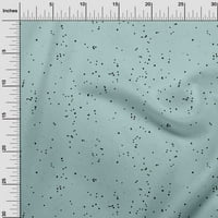 Onuone svilene tabby prašnjave teal zelene tkanine polka točkice točkice zanatske projekte Dekor tkanina