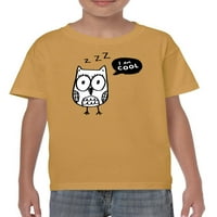 Am Cool Doodle Owl Majica Juniors -image by Shutterstock, Medium