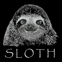 Riječ umjetnička dječaka umjetnička dukserica s kapuljačom - Sloth