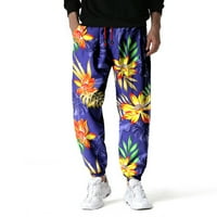 Uorcsa Cargo LOGO LAO LAO LAOSA modne cvjetne tiskane vanjske muške pantalone Khaki