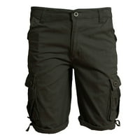 Hvyesh Teretne kratke hlače za muškarce veliki i visoki multi džepovi kratke hlače na otvorenom taktičke kratke hlače Ljeto kampiranje teretnih kratkih hlača