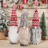 Novobey Božićno navlake za vino, ručno rađeni švedski Gnomi Gnomes Toppers Bottle Bottes Dekorativni