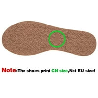 Sandale za žene ravne čipke za ljeto odmor sandale za žene Khaki veličine 7.5