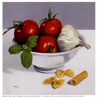 Italijansko kuhanje Kerstin Arnold Fine Art Poster Print Kerstin Arnold