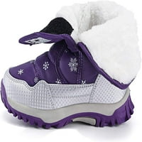 Djevojke dječake čizme za snijeg zime vanjske vodootporne cipele otporne na hladno vrijeme
