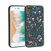 breskva-ružičasta-vintage-botanički-japanski telefon za iPhone plus za žene muškarci Pokloni, mekani silikonski stil otporan na udarce - breskva-ružičasta-vintage-botanički-japanski - futrola za iphone plus