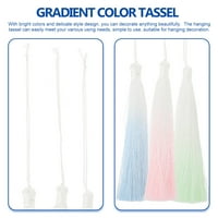 Bookmark Tassels Exquisite gradijent boje Tassels DIY Viseći resice