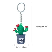 Privjesak za ključeve ključa za ključeve kaktusa oblika kaktusa