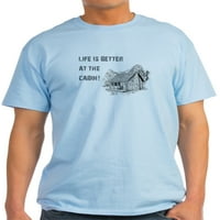 Cafepress - Život je bolji ... majica - lagana majica - CP