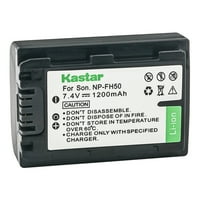 Kastar NP-FH baterija 7.4V 1200mAh Zamjena za Sony NP-FH30, NP-FH40, NP-FH50, NP-FH70, NP-FH baterija,