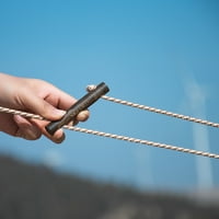 Konop vjetra Reflectivan neklizajući prijenosni kamp na otvorenom Kamp, Guylines Nadstrešnica kabela za planinarenje