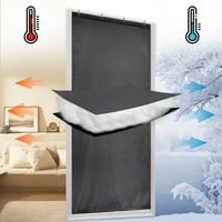 Rosnek Početna Termalna izolirana zavjesa vrata, zima zadebljana pamučna vrata vodootporna topla hladnjaka za dnevnu sobu