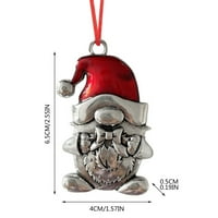 JPGIF Božićni santa Funny Privjesak Privjesak poklon privjesak sa privjeskom sa vezicama
