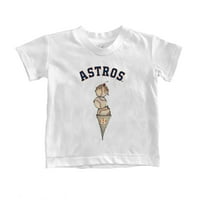 Mladića Tiny Turpap White Houston Astros Triple Scroop majica