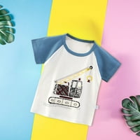 Dječja majica kratkih rukava Summan Raglan majica za bebe Top Top prozračne slatke dječje odjeće veličine