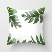 Tropički list ananas Poliesterski jastuk na kauč na kauč na kauč na kućni dekor šareni jastuk za jastuk