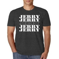 Wild Bobby Jerry Springer 90-ov TV Talk Show Host Jerry Jerry Chant Poznati ljudi Mens Premium Tri Blend