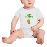 Slatka beba Jedna lil 'kaktus biljna smiješna dečko i gril kombinezon