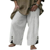 S-5XL Ženske hlače Ležerne prilike sa širokim nogama harem hlače Leisure Notch duge pantalone