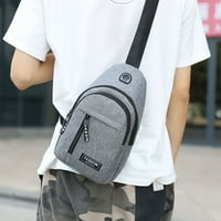Fanny vodootporni ruksak za kaiš s rukom s USB rupom s rupama za slušalice ruksak ruksački ruksak višenamjenski crossbody torba za grudnu torbu Mothers - Proljetni ušteda