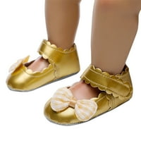 Djevojke Jedne cipele Ruffles Bowknot prve šetače cipele s magim sandale princeze cipele za 0- mjeseci