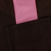 Hlače visokog struka s džepovima sa džepovima Capri gamaši za žene vježbanje trčanja na željene pantalone