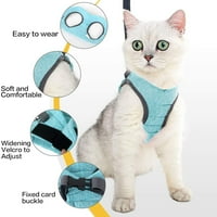 Tianlu Cat kabel i povotno ultra lagano mačeće ovratnik mekana i udobna mačka hodanja jakna, nepropusnost,