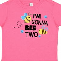 Inktastic, pčela ću dva sa slatkim pčelama poklon majica malih majica ili majica mališana