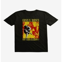 Guns n 'Roses Koristite svoju iluziju i majicu pamučne unise majica ekstra mekana