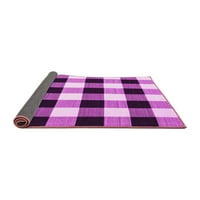 Ahgly Company Indoor Rectangle Checkered Pink Moderni prostirke za područje, 3 '5'