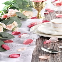 Latice ruže Aivanart Silk za dodele za vjenčanje, dekor za Valentinovo, rumenilo ružičaste cvjetne latice