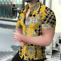 Havajska majica na plaži za muškarce Ljetne modne majice kratkih rukava, muške majice slim by Business Botton