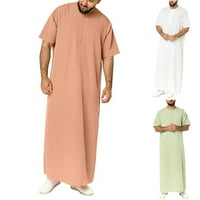 Fule Muška muslimanska odjeća Saudi Jubba Arap Kaftan Abaya Thobe Long Haljina Robe