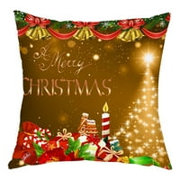 Naughtyhood Božićne radove jastuci Božićni jastuk bacaju poklopac jastuk Case Pamuk kućni kauč Xmas
