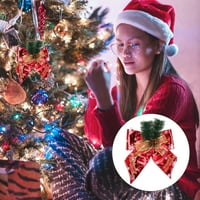Božićni viseći ukras Bowknot Privjesak božićno drvce viseći privjesak