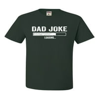 Odrasli tata šala učitava smiješno majicu oca