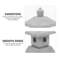 Simulirani čestni obrtni kamena model Bonsai Sandstone Crafts Bonsai Dekor