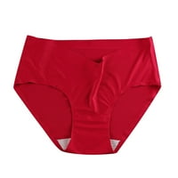 Qazqa ženski donji rub pamuk bikini gaćice čipke mekani hipster Panty dame street pune gaćice crveno l