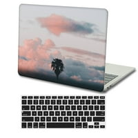 Kaishek Hard Shell Compatibilan - Release Newest MacBook Pro 13 Retina zaslon + crni poklopac tastature Model: a a a a a nebeska serija 0185