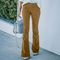 Levmjia Ženske traperice Plus veličine Hlače Summer Ženska moda Slim Fit Ugodni džep u boji Ležerne