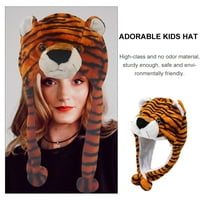 Dekorativni tigarski šešir Predivan dječji šešir Udobnu zimsku šeširu Dječji dodatak
