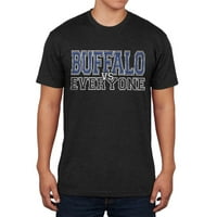 Buffalo vs Svi vintage uznemirena muška mekana majica Vintage crna 2xl
