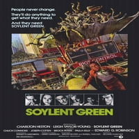 Solentni zeleni filmski poster 27 40 stil a