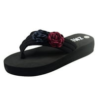Summer Summer Beach Sandals Fashion Dame Toe Clip Toe Slabene sandale sa sandalama Sandale Ljetni modni