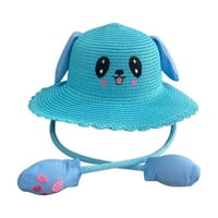 Sun Hat Prijenosni zečji kašit za odmor prozračan pribor za plažu Baby Hats Blue