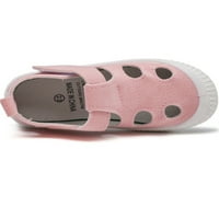 Tenmi unise casual cipele izdubljene ljetne sandalne plaže ravne sandale zatvorene nožne djece slatka modna ružičasta 11c