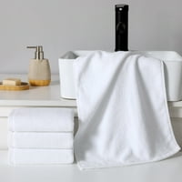 35x pamučni ručnici za zadebljani lica bijeli ručnici za ručnike za pranje ručnika za hotel Beauty Salon