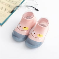 Leey-World Toddler cipele dječake Djevojke životinjske crtane čarape cipele Toddler topline čarape bez klizanja prezaviljki Glittery High Tops