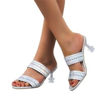 Ženske visoke potpetice proljeće Ljeto Spremljene otvorene pete Sandale Zapatillas